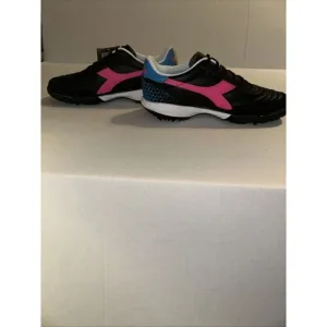Calcetto‎ Diaspora GR LT TF, Black/Pink, Fluo/Cyan, Blue 10.5