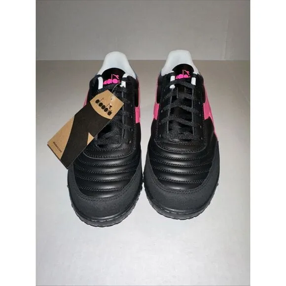 Calcetto‎ Diaspora GR LT TF, Black/Pink, Fluo/Cyan, Blue 10.5