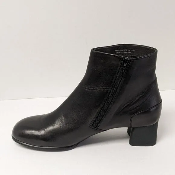 Camper Katie Ankle Boots, Black Leather, Women's 11 M (EU 41)