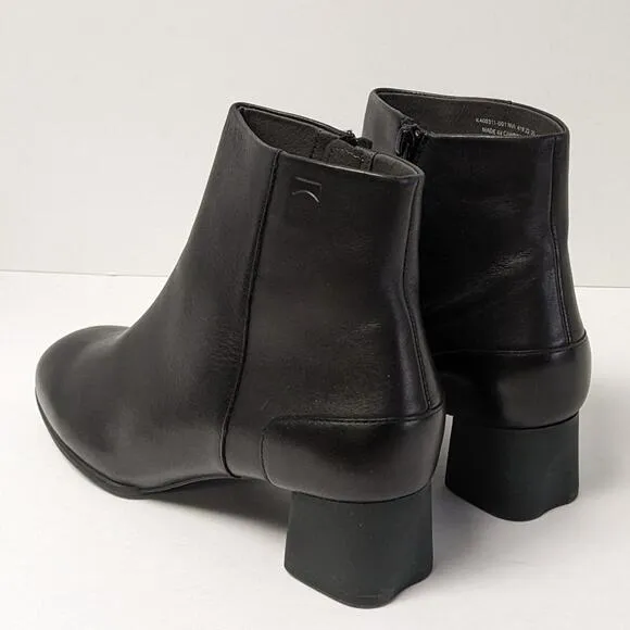 Camper Katie Ankle Boots, Black Leather, Women's 11 M (EU 41)