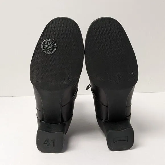 Camper Katie Ankle Boots, Black Leather, Women's 11 M (EU 41)