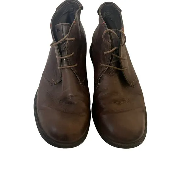 Camper MIL Chukka Lace Up Brown Leather Boots •Men 43 /US 10• 36587-016