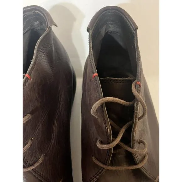 Camper MIL Chukka Lace Up Brown Leather Boots •Men 43 /US 10• 36587-016