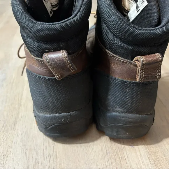 Carhartt Brown and Black Rugged Work Boots style CMH6076Size 8.5