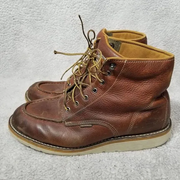 Carhartt Men's 6&quot; Soft Toe Waterproof Wedge Boot CMW6175 -- Size 13