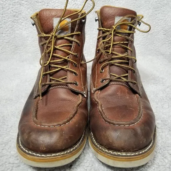 Carhartt Men's 6&quot; Soft Toe Waterproof Wedge Boot CMW6175 -- Size 13