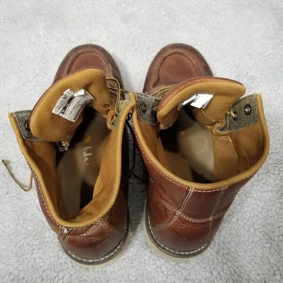 Carhartt Men's 6&quot; Soft Toe Waterproof Wedge Boot CMW6175 -- Size 13