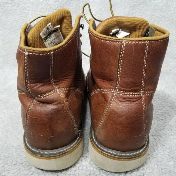 Carhartt Men's 6&quot; Soft Toe Waterproof Wedge Boot CMW6175 -- Size 13