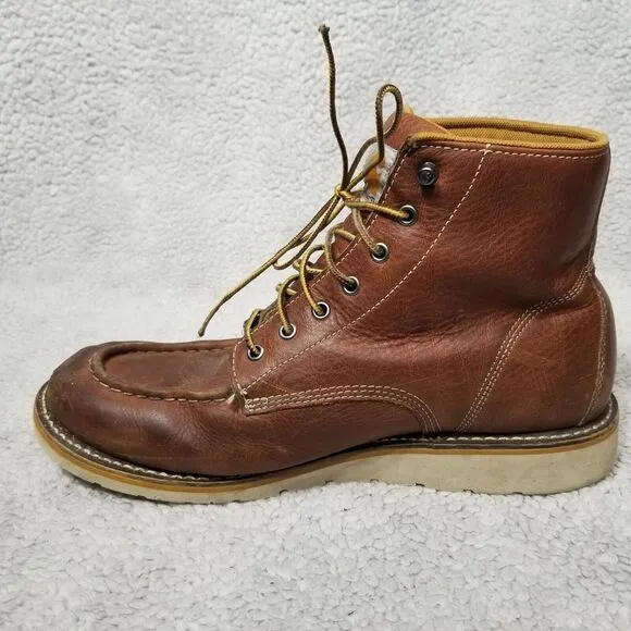 Carhartt Men's 6&quot; Soft Toe Waterproof Wedge Boot CMW6175 -- Size 13