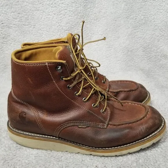 Carhartt Men's 6&quot; Soft Toe Waterproof Wedge Boot CMW6175 -- Size 13