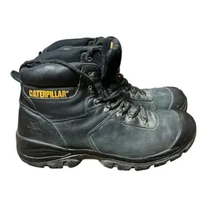 Caterpillar Boots Men's 12 Composite Toe Workwear Outdoor Black