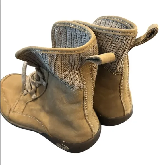 Chaco Barbary waterproof leather and wool hiking boots
