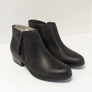 Clarks Addiy Terri Ankle Boots, Taupe Leather, Womens 8.5 M