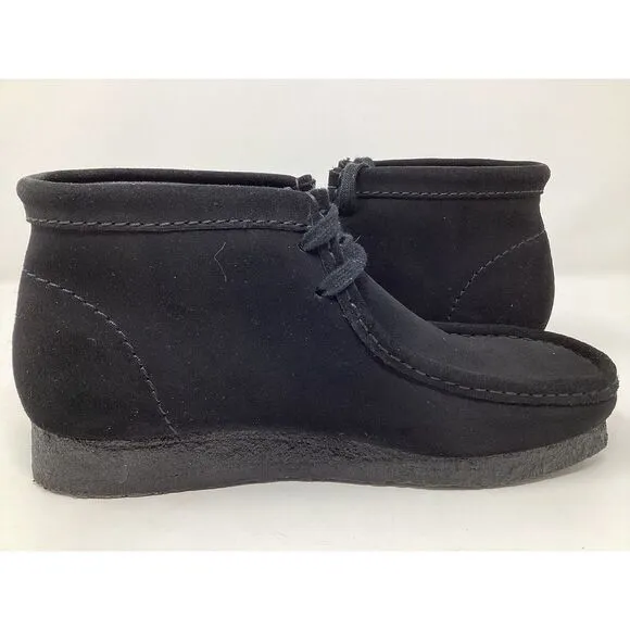 Clarks Black Suede‎ Wallaby 261555177065 Chukka Boots Men's Size 7.5 Womens 9.5
