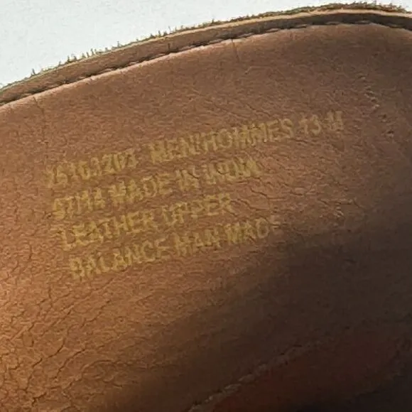 CLARKS Boots Men's 13 Raspin Limit Tobacco Brown Suede Leather #26103203