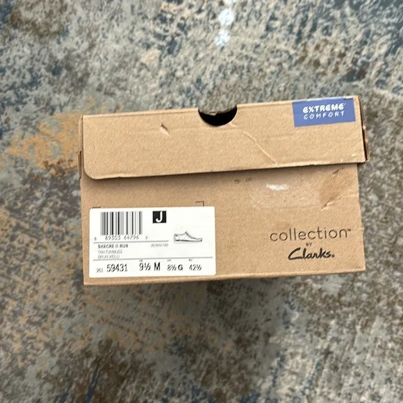 Clark’s brown boots leather