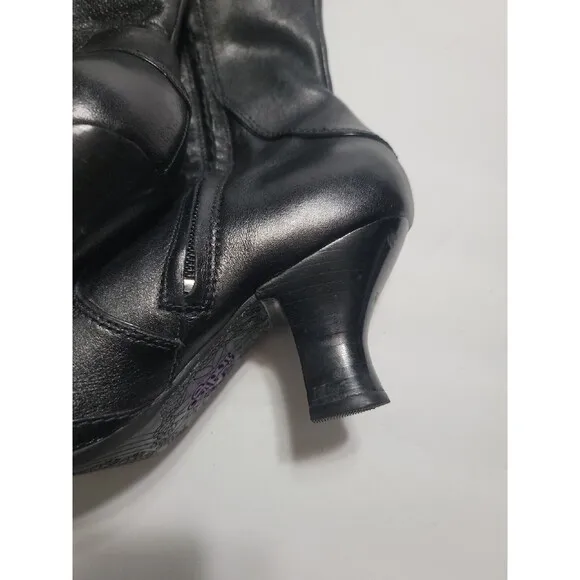 Clarks Indigo Boots Women Black Length Boot &quot;Black&quot; Size 8M