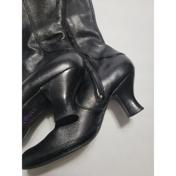 Clarks Indigo Boots Women Black Length Boot &quot;Black&quot; Size 8M
