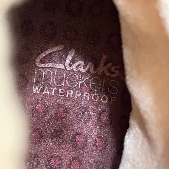 Clark’s Muckers Waterproof leather winter hiking boots