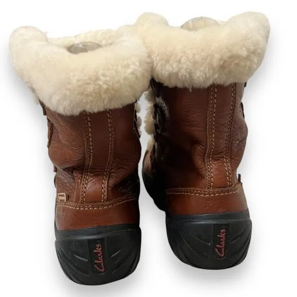 Clark’s Muckers Waterproof leather winter hiking boots