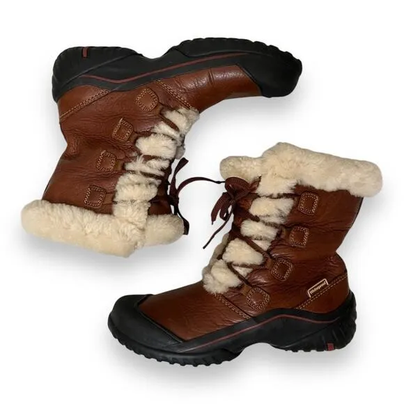 Clark’s Muckers Waterproof leather winter hiking boots
