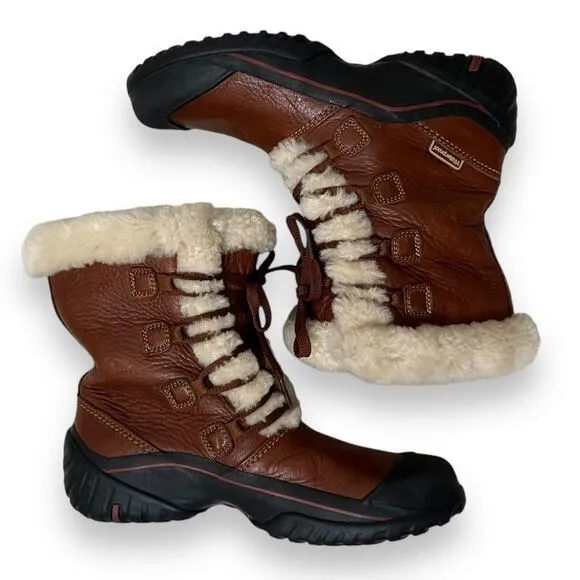 Clark’s Muckers Waterproof leather winter hiking boots