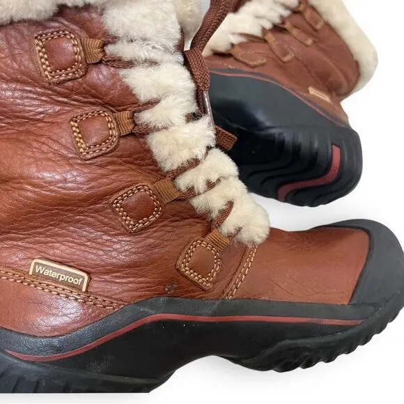 Clark’s Muckers Waterproof leather winter hiking boots