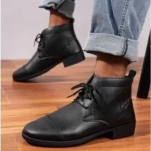 Clarks Hinman Mid Top Leather Chukka Boots 12 A6