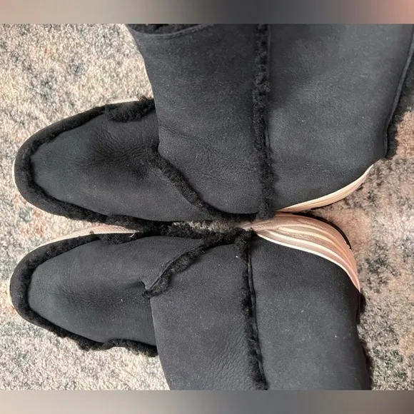 Coach Portia Black Cold weather Winter Boots