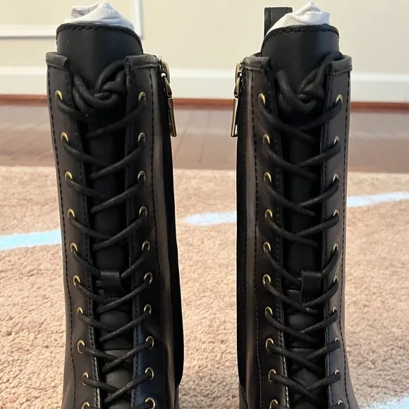 Coach Tasha Leather Black Boot (Size 5.5)