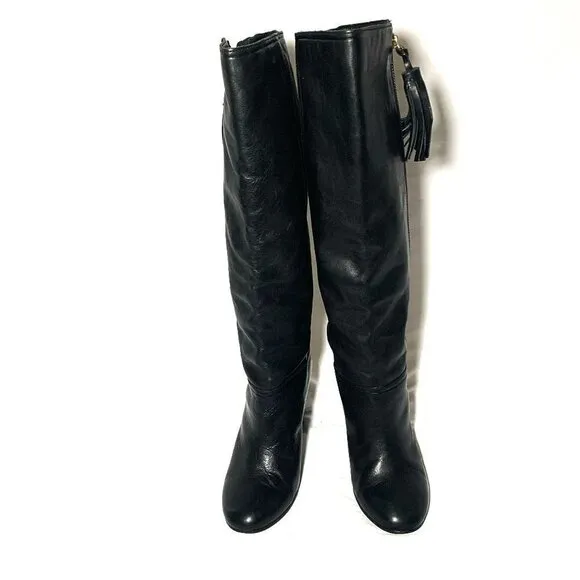 Coach Women Leather  Boots Size 8.5