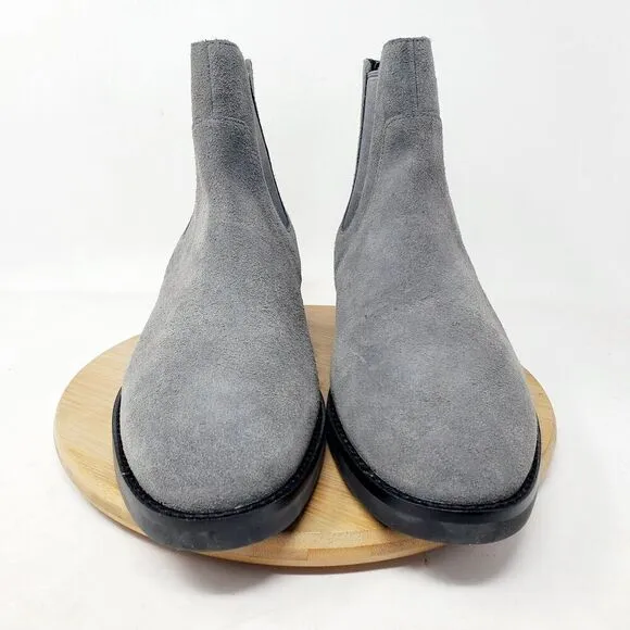 Cole Haan Chelsea Boots Womens 9.5 Reid Grey Suede Waterproof Ankle Shoes