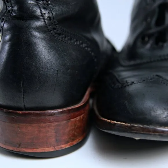Cole Haan Liam Chukka II Leather Boots Black Men 11