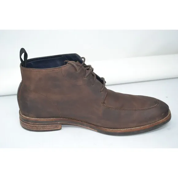 Cole Haan Men's Wagner Grand Apron Chukka C28633 Boot‎ - Java Leather Size 9.5 M
