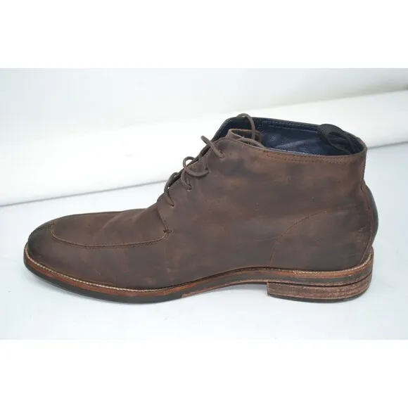 Cole Haan Men's Wagner Grand Apron Chukka C28633 Boot‎ - Java Leather Size 9.5 M