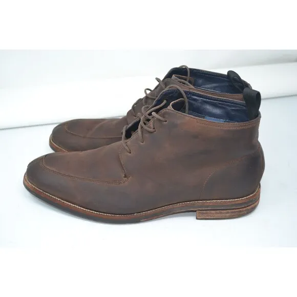 Cole Haan Men's Wagner Grand Apron Chukka C28633 Boot‎ - Java Leather Size 9.5 M