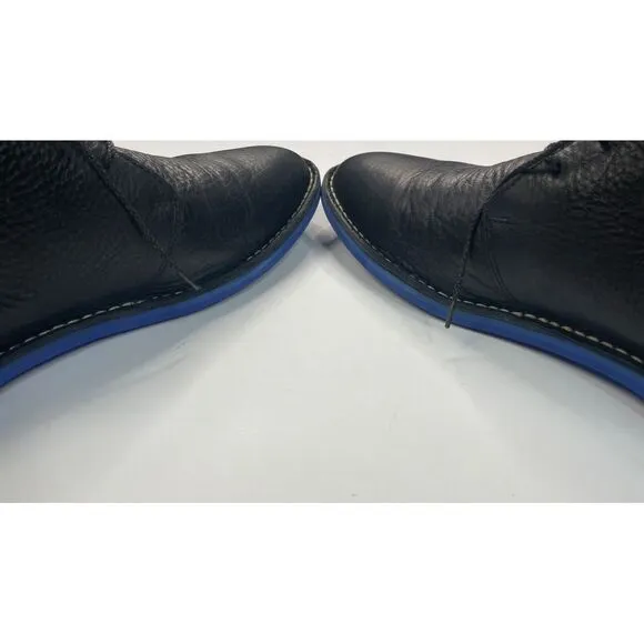 Cole Haan‎ Paul Eva Chukka II Men s Black Tumbled Blue Bottoms Size 13M