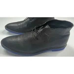 Cole Haan‎ Paul Eva Chukka II Men s Black Tumbled Blue Bottoms Size 13M