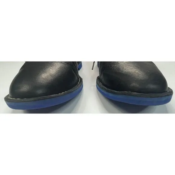 Cole Haan‎ Paul Eva Chukka II Men s Black Tumbled Blue Bottoms Size 13M