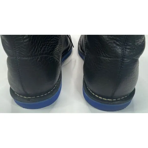 Cole Haan‎ Paul Eva Chukka II Men s Black Tumbled Blue Bottoms Size 13M