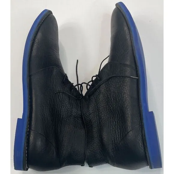 Cole Haan‎ Paul Eva Chukka II Men s Black Tumbled Blue Bottoms Size 13M