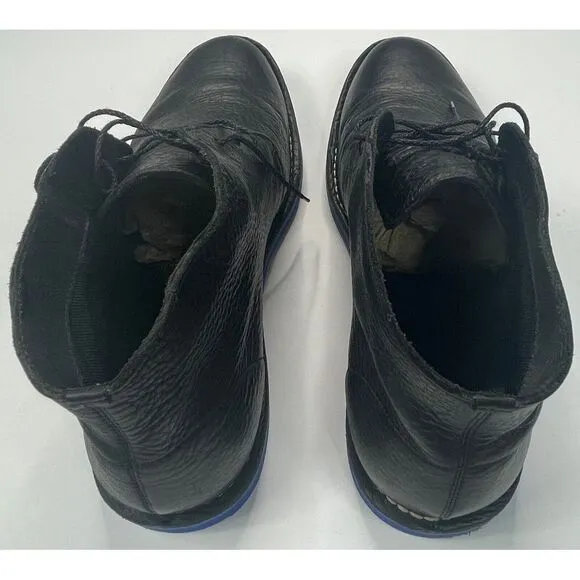 Cole Haan‎ Paul Eva Chukka II Men s Black Tumbled Blue Bottoms Size 13M