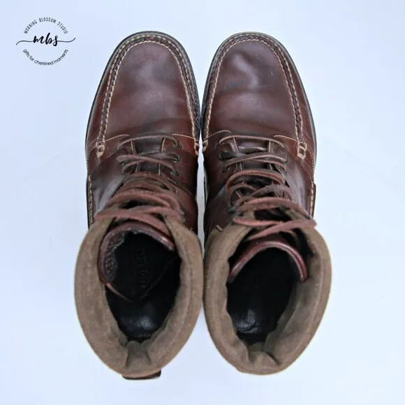 Cole Haan Truman Lace Up Boots Brown Men 11.5