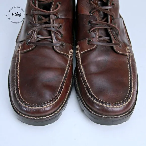 Cole Haan Truman Lace Up Boots Brown Men 11.5