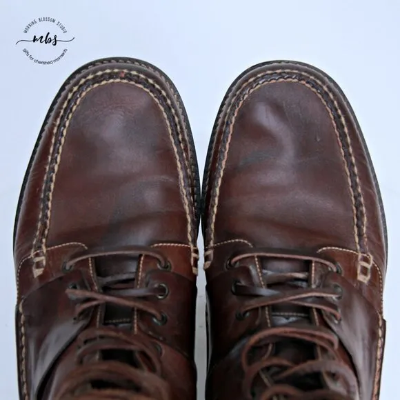 Cole Haan Truman Lace Up Boots Brown Men 11.5