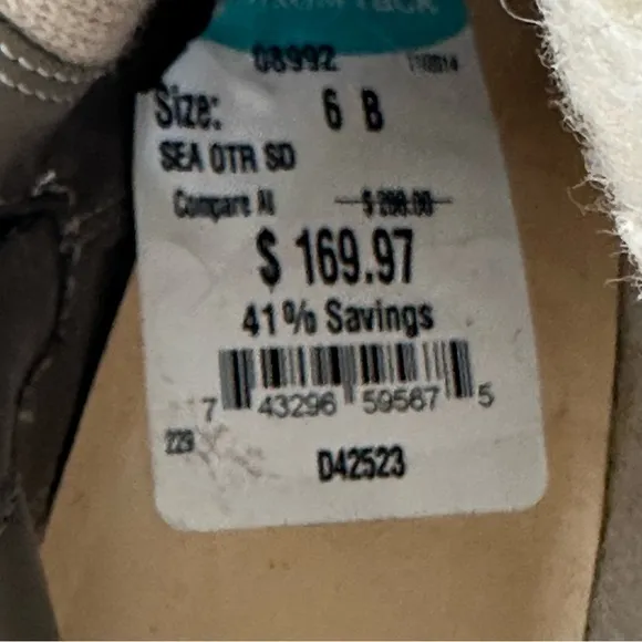 Cole Haan Womens Bootie Ankle Boots Wedge Zip Suede Leather Sherpa Sz6 N…