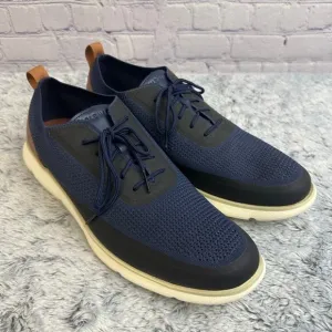 Cole Haan Zerogrand Omni Lace Up Sneaker Blue Brown Casual Shoes Men's Size 13