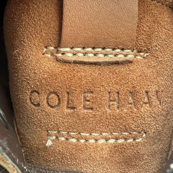 Cole Haan ZeroGrand Water Resistant Hiker Boots Woodbury Brown C25555 Mens 10.5