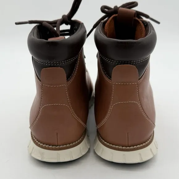 Cole Haan ZeroGrand Water Resistant Hiker Boots Woodbury Brown C25555 Mens 10.5