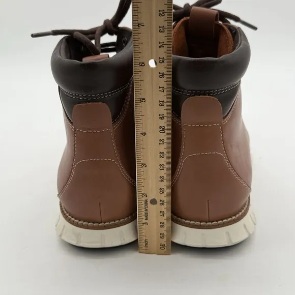 Cole Haan ZeroGrand Water Resistant Hiker Boots Woodbury Brown C25555 Mens 10.5